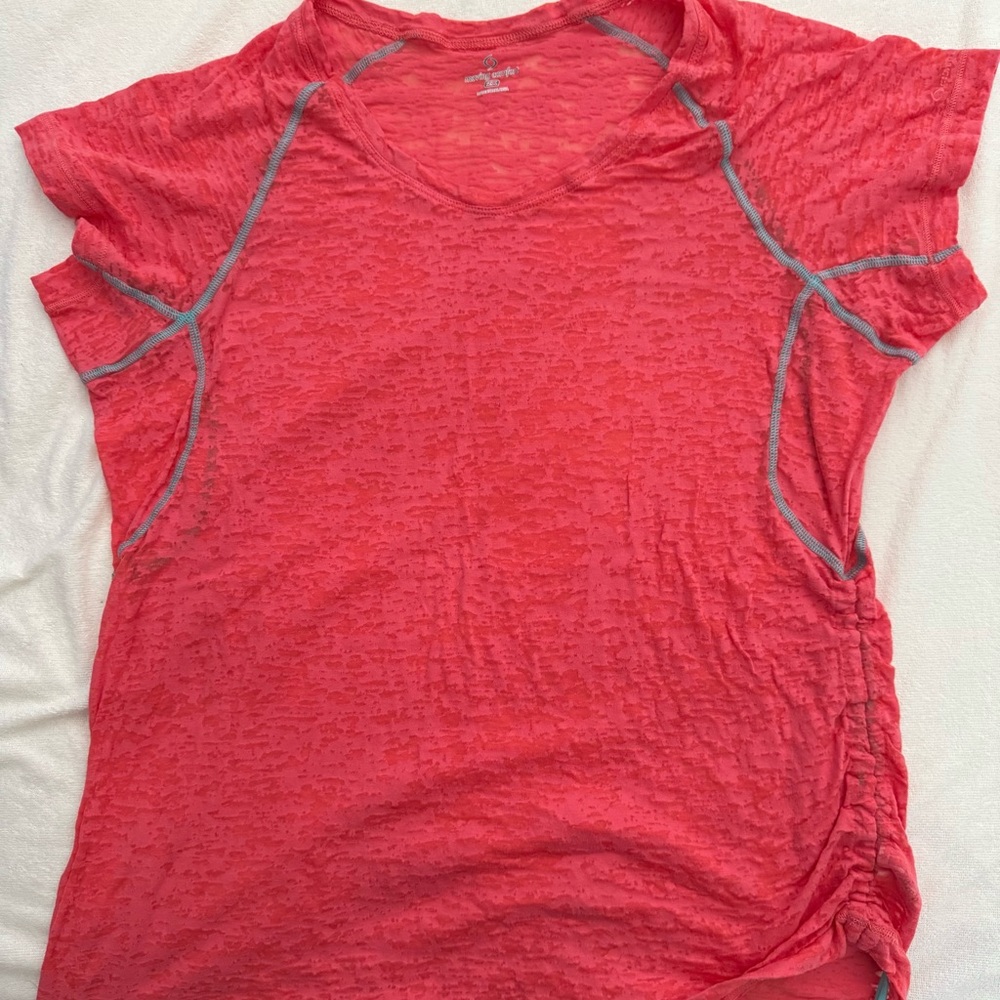 Moving Comfort Coral Short Sleeve Tee